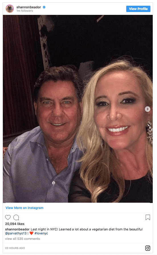 Scot Matteson and Shannon Beador - Real Housewives of Orange County
