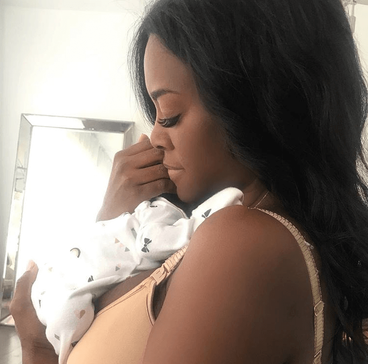 Kenya Moore Posts Obscure Baby Photo of Brooklyn Doris Daly Sparking More Doubts!