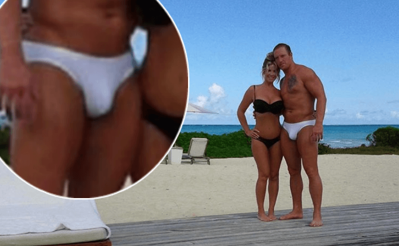 Kim Zolciak Accused of Photoshopping Husband Kroy Biermann’s Man Parts In Beach Flick!