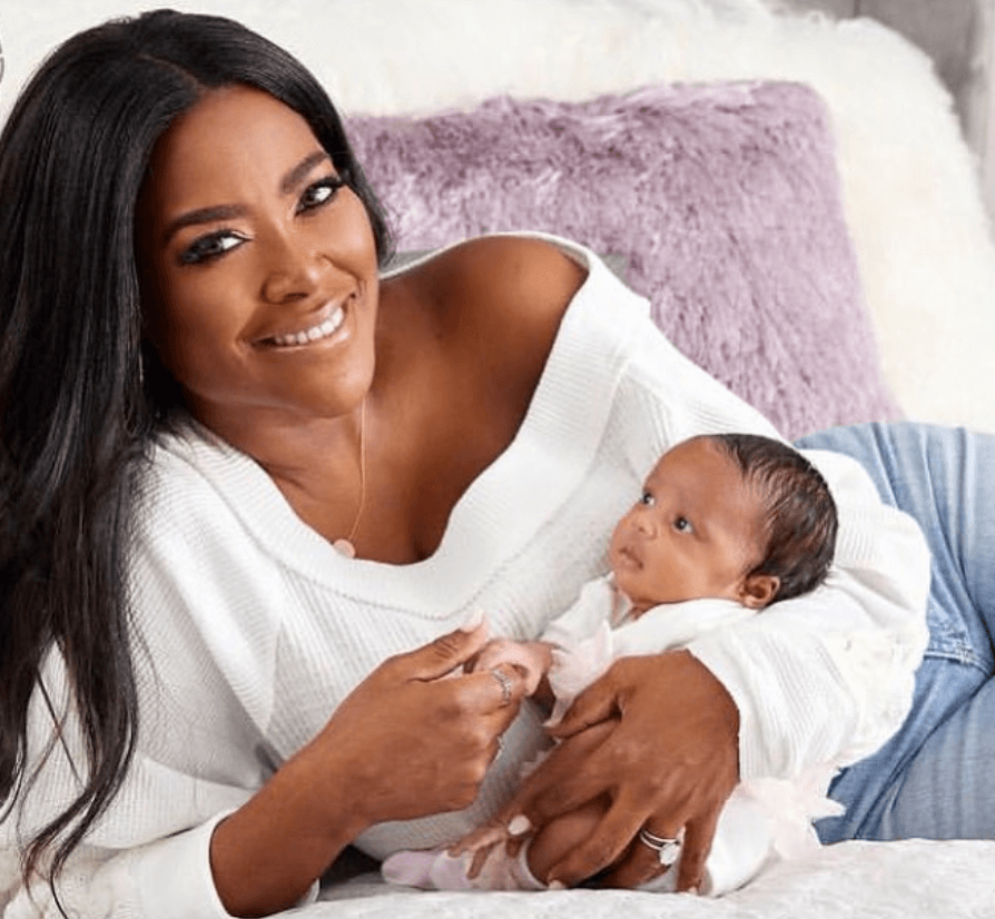 Kenya Moore Creates Instagram For Her Baby & Fans Accuse Her of Staging Photos!