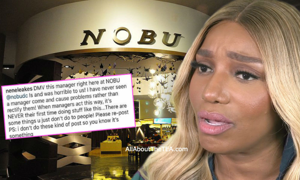 Inside NeNe Leakes Nobu DC Restaurant Diva Meltdown!