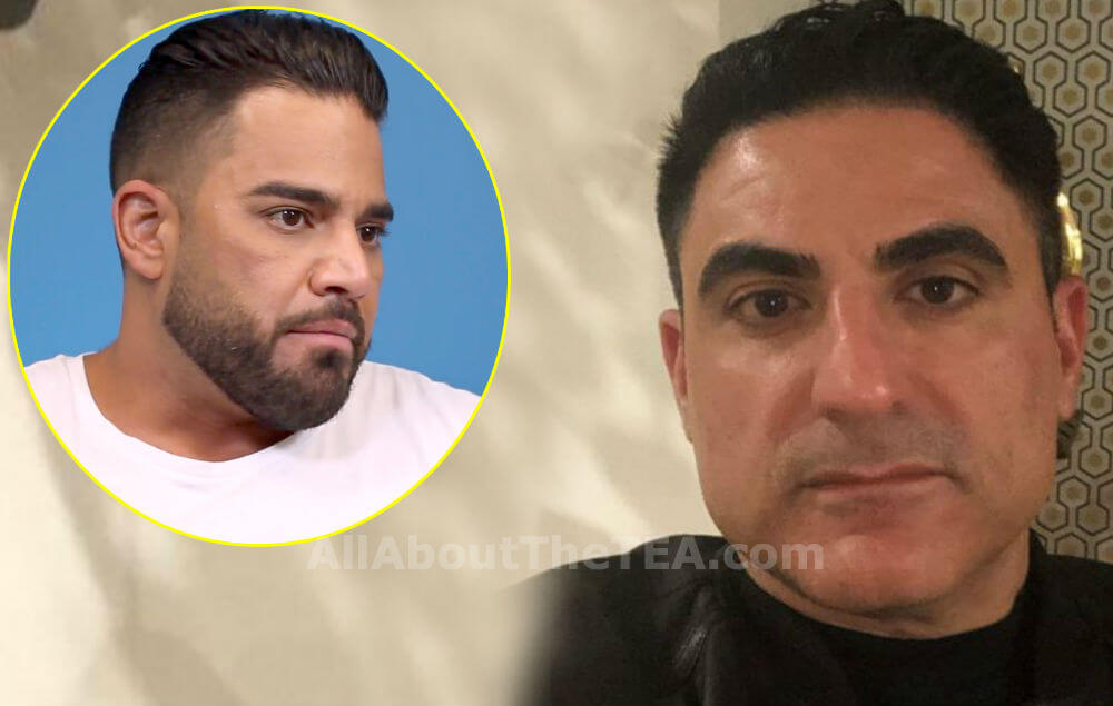 Reza Farahan Sends ‘Shahs of Sunset’ Costar Mike Shouhed a Cease & Desist For Illegally Peddling Clothes With His Face On It!