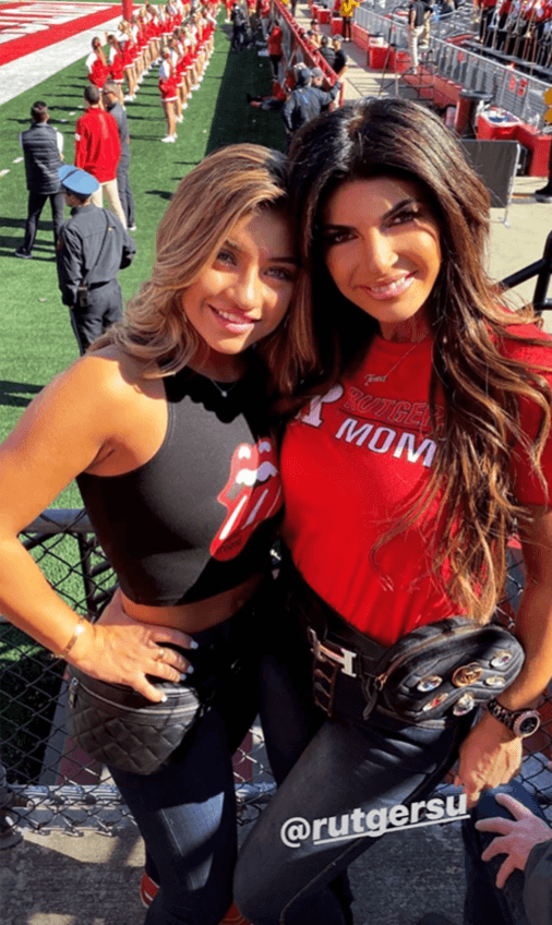 EXCLUSIVE: Gia Giudice Caught Underage Drinking At Rutgers Tailgate Party!