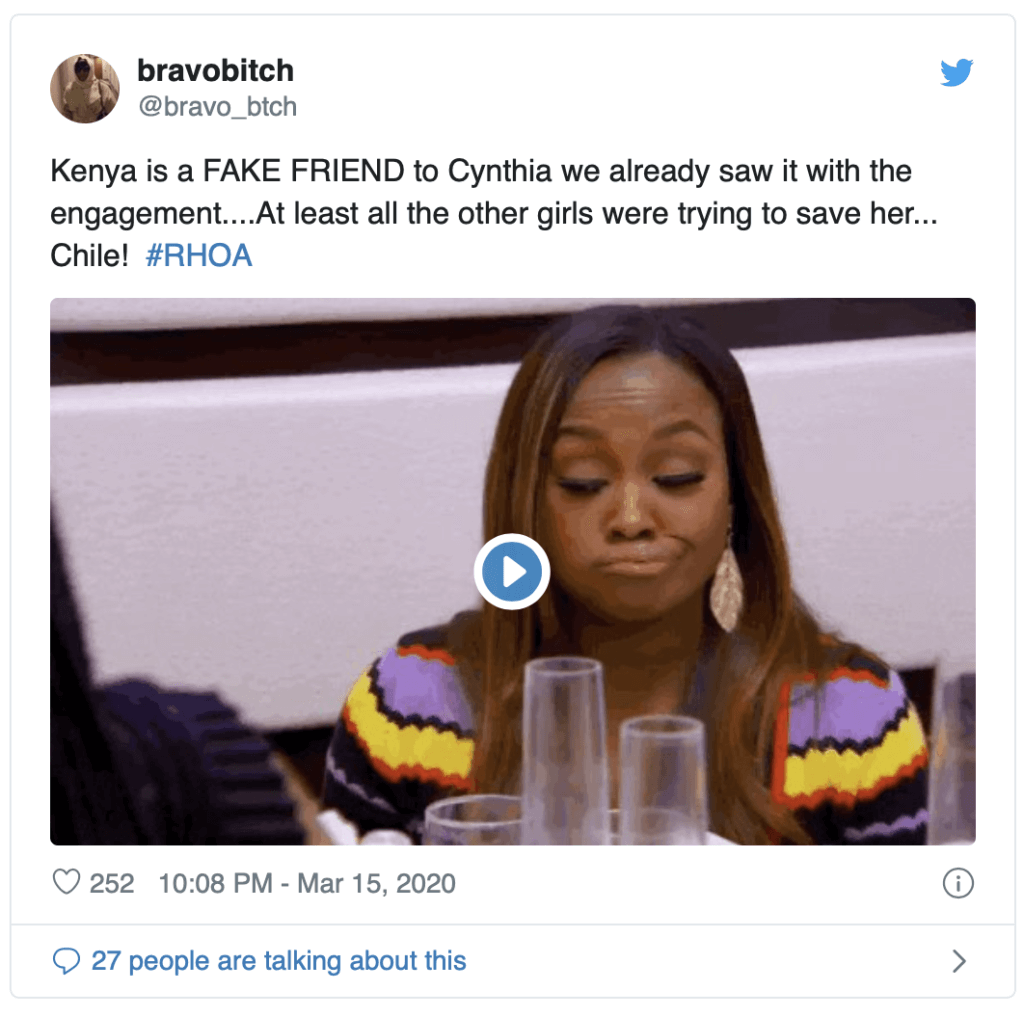 Twitter Drags Kenya Moore For Trying To Damage Cynthia Bailey's Wine ...