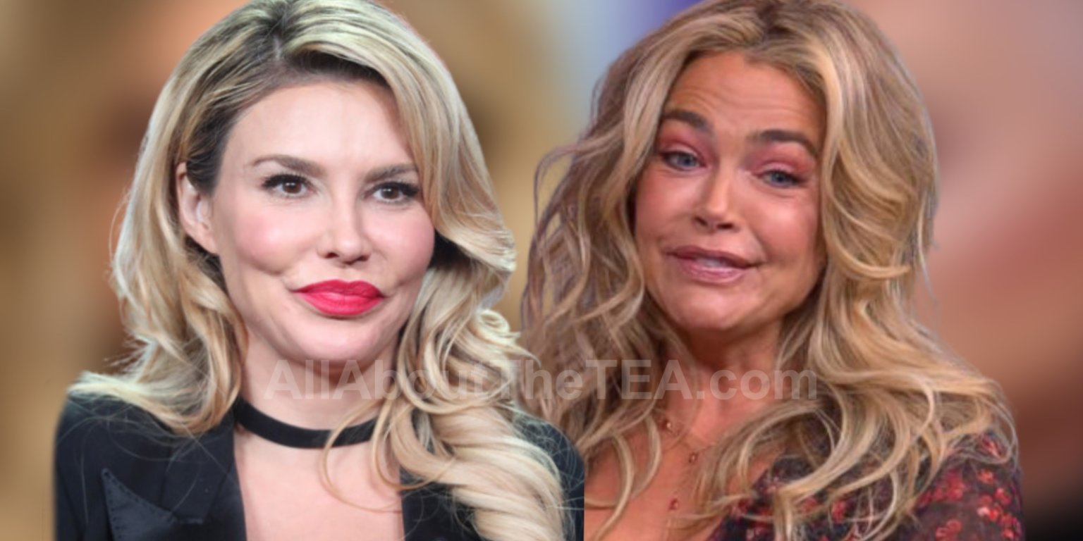 Photo of Brandi Glanville Kissing Denise Richards on the Lips Surface!