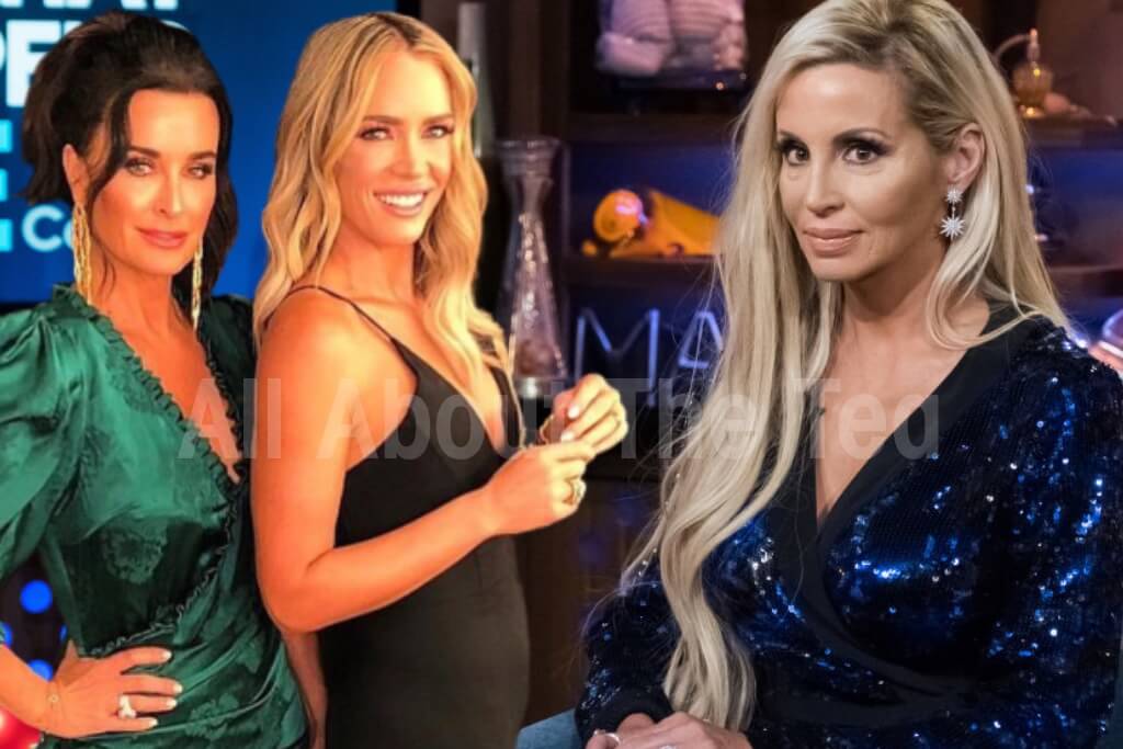 Camille Grammer Kyle Richards Fight Over Teddi Mellencamp S Starvation Scam Diet Program