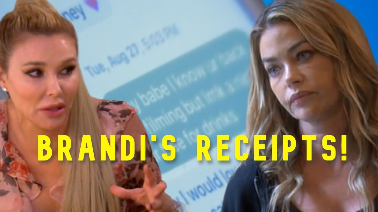 Brandi Glanville Promises to Expose More Denise Richards Texts & Housewives Explain How The Messages Expose Denise!
