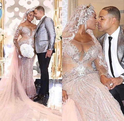 cynthia bailey wedding dress