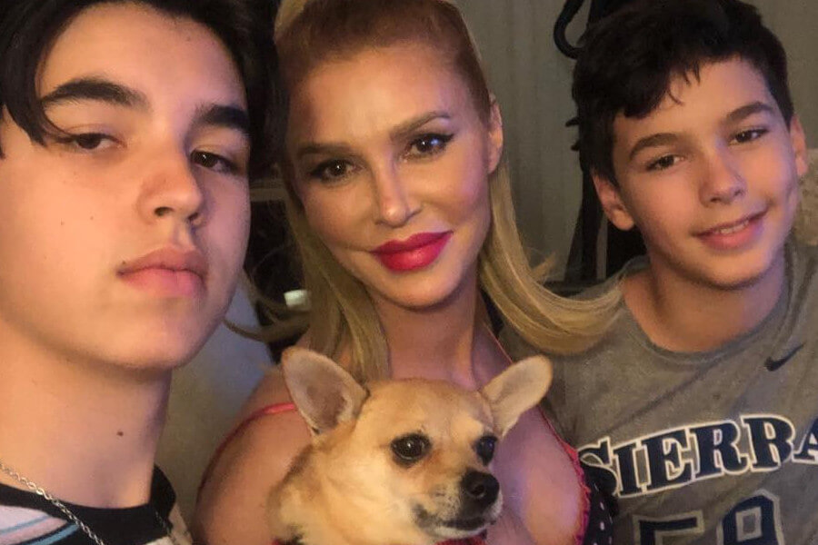 Brandi Glanville Sons Beg Andy Cohen To Hire Their Mom After Denise Richards Drama!