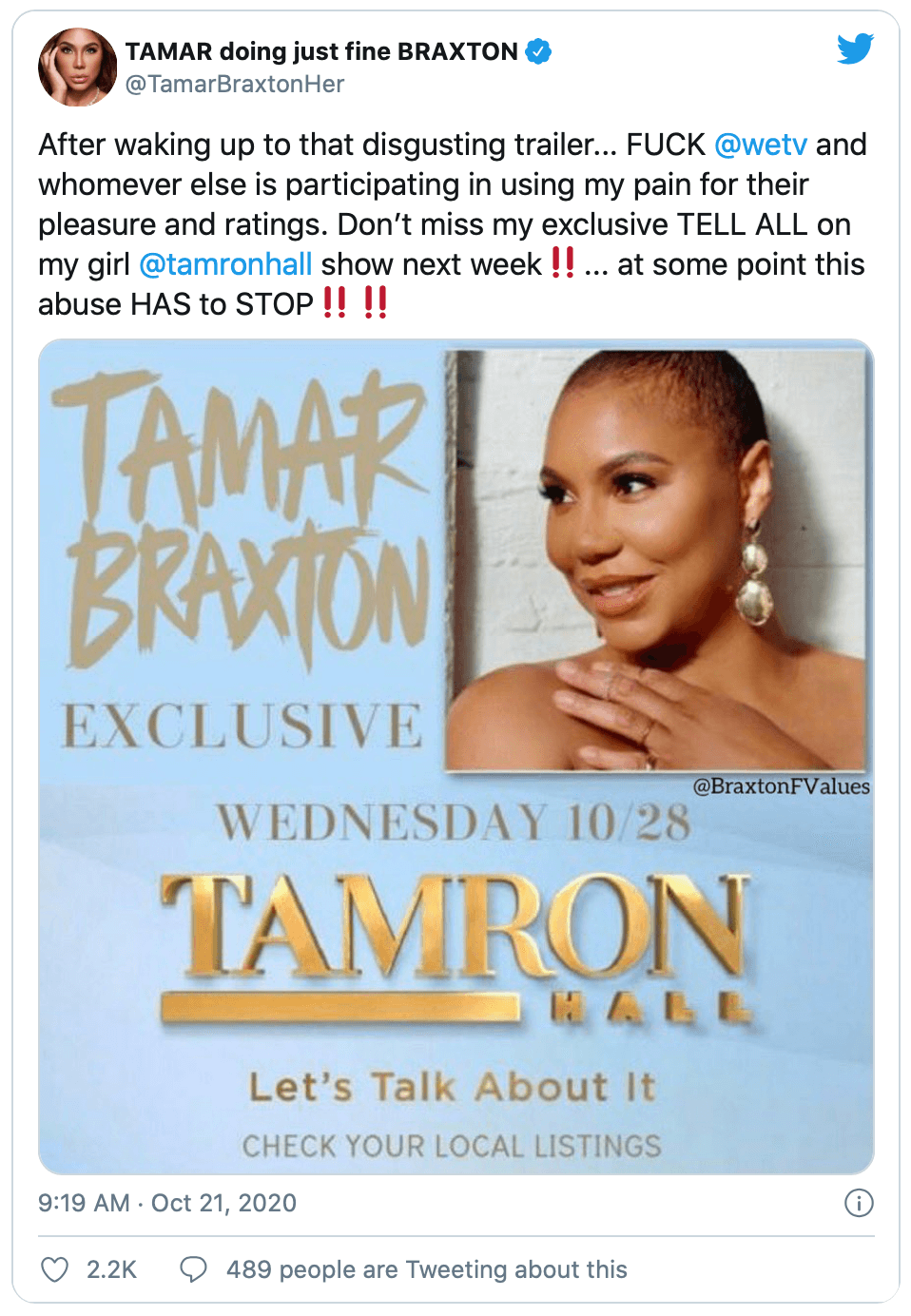 Tamar Braxton