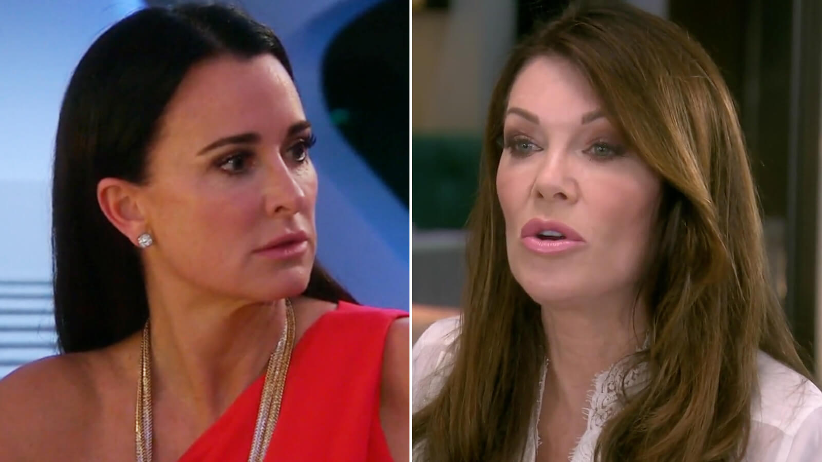 Lisa Vanderpump Gives Ex-BFF Kyle Richards ‘Death Stares’ During Awkward Run-In at L.A. Restaurant!