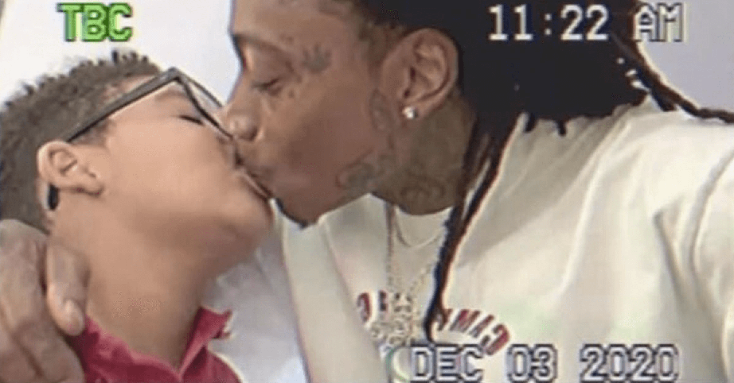 Rapper Wiz Khalifa Dragged For Kissing Son On The Lips In Video