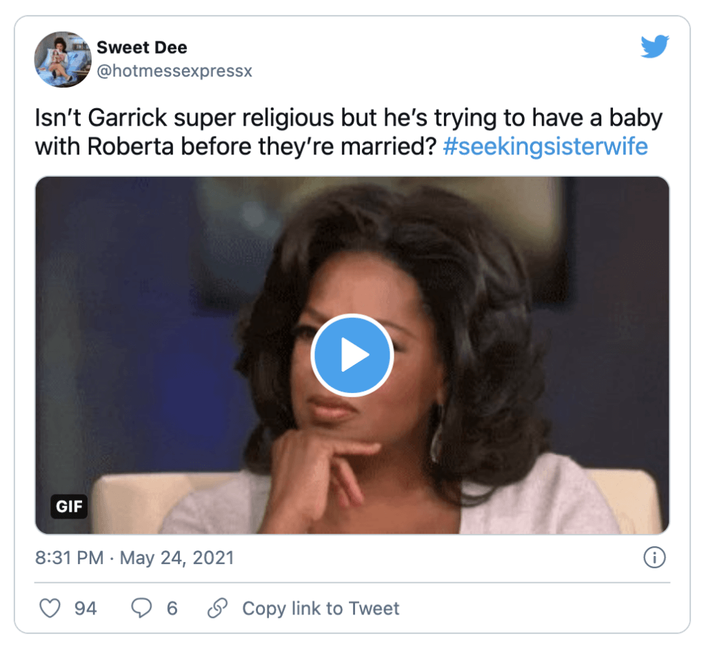 'Seeking Sister Wife' Twitter Drags Garrick and Roberta's Plan to Conceive!