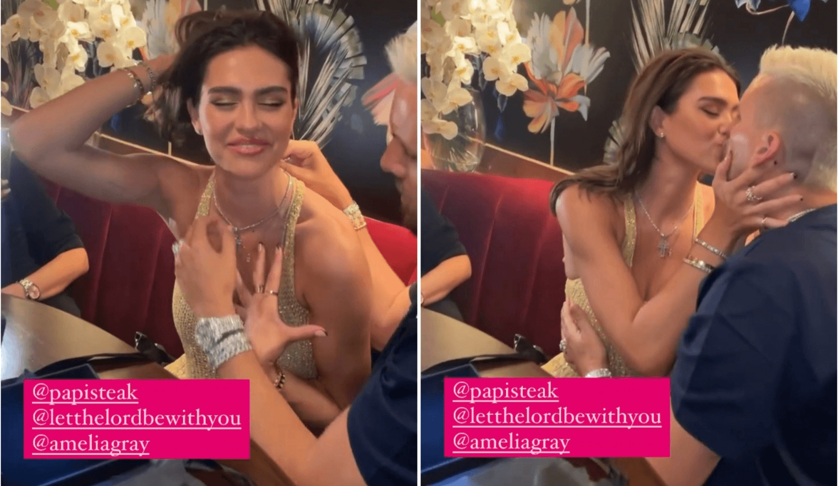 Scott Disick Gifts Girlfriend Amelia Hamlin Icy Necklace For Her 20th Birthday!