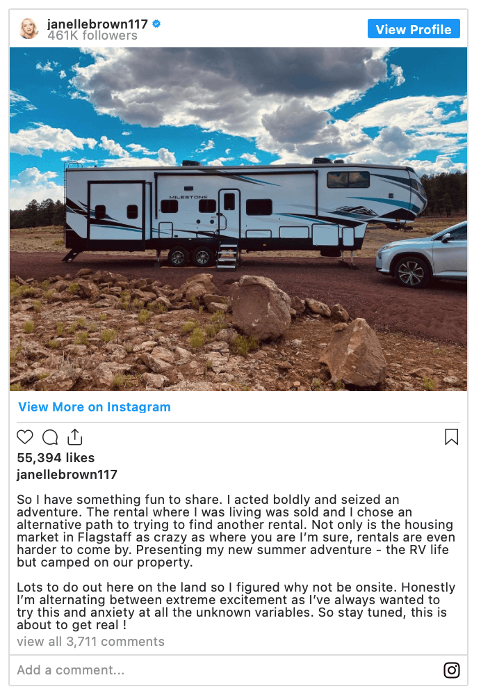 Sister Wives': Where Does Janelle Live? RV or House