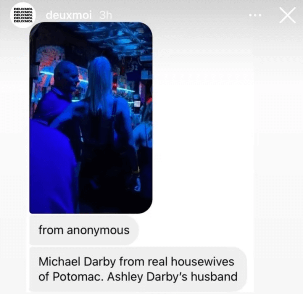 RHOP’s Ashley Darby’s Husband Michael Darby Caught With Mystery Woman!
