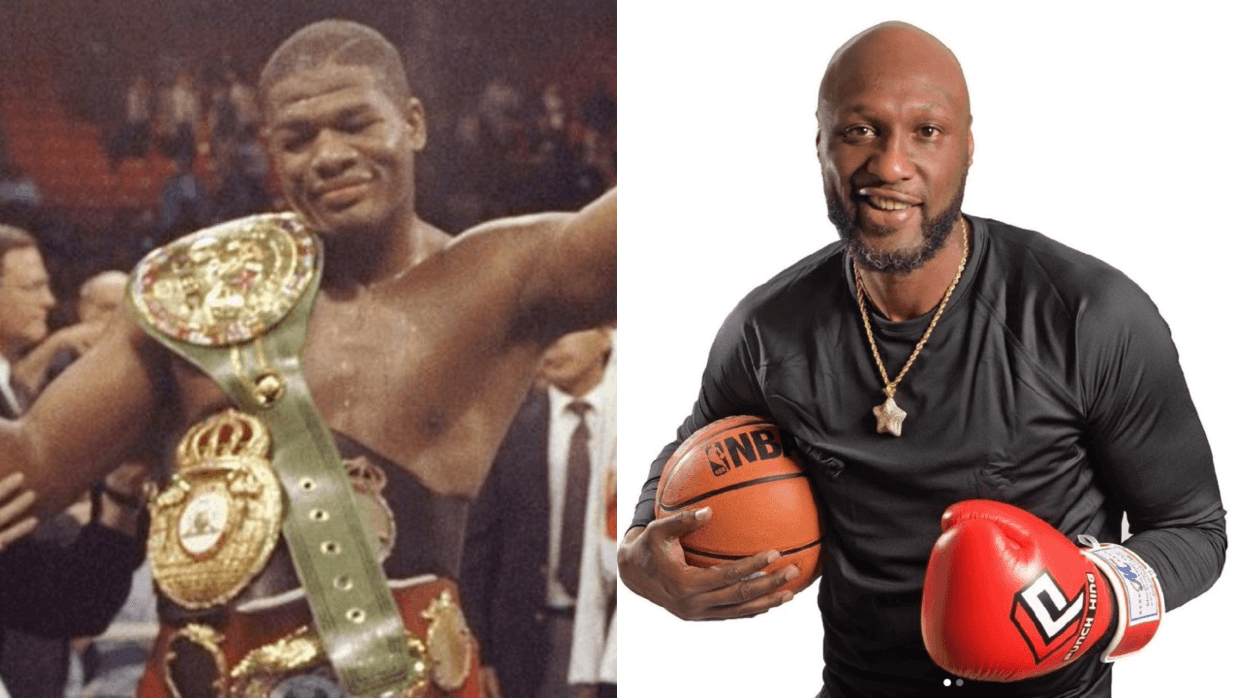 Lamar Odom Stepping Into The Boxing Ring To Fight Heavyweight Champ Who Knocked Out Evander Holyfield!