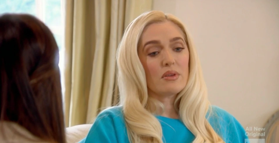 RHOBH's Erika Jayne looks miserable as she ditches designer