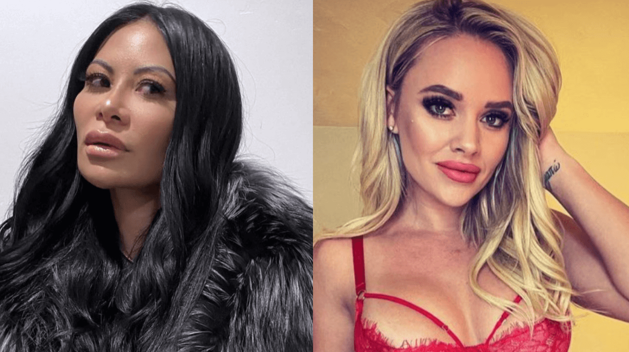 Jen Shah And Porn Star, Alexis Monroe, Feel Each Other Up During Strip Club Gig!