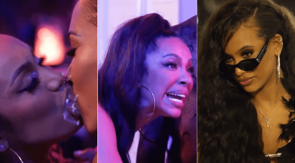 Erica Mena Makes Out With Amina Buddafly And Seemingly Takes Credit For Ex Cyn Santana’s Success In ‘VH1 Family Reunion: Love & Hip Hop Edition’ Trailer!