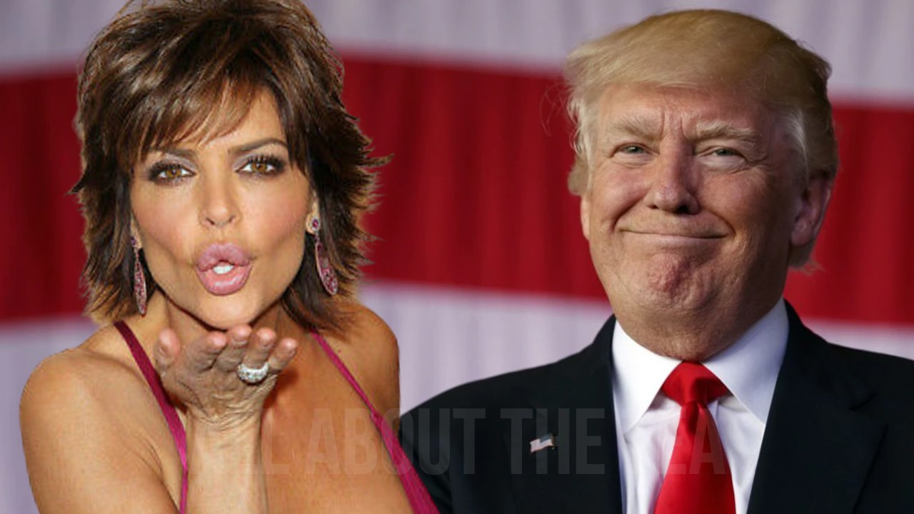 Surfaced Video Reveals Lisa Rinna Gushing Over Donald Trump!