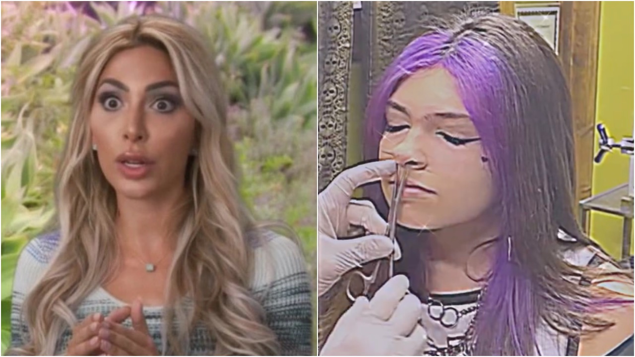 Teen Mom Farrah Abraham defends letting daughter Sophia, 13, get a nose ring  and teases teen will get MORE piercings