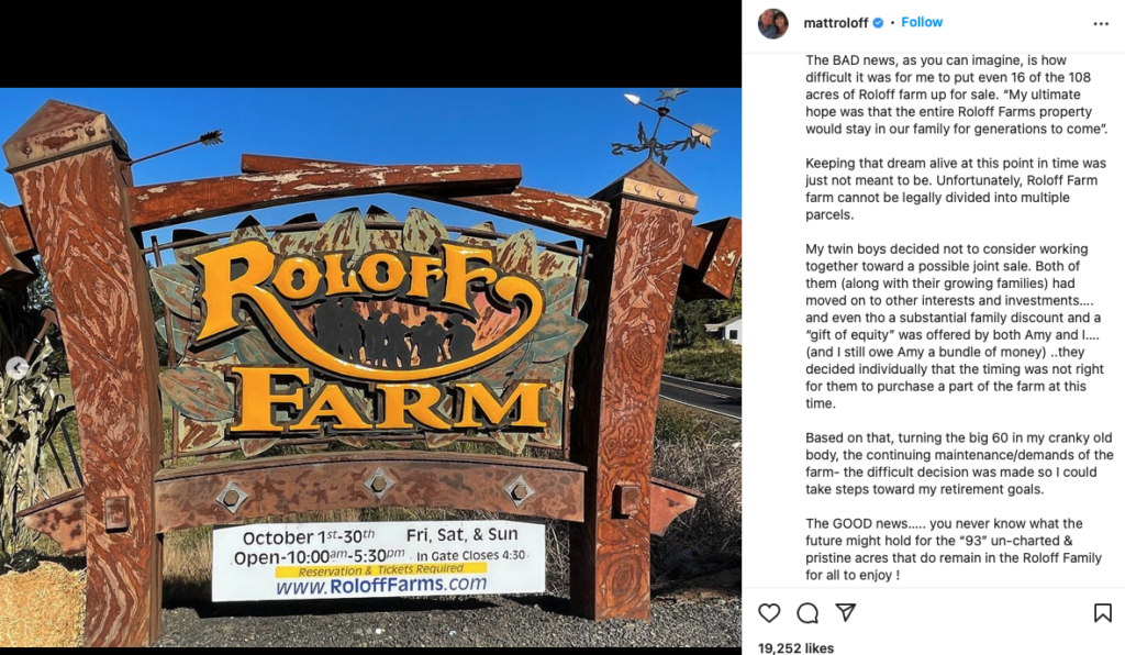 Amy Roloff Sounds Off On Matt Roloff Listing Roloff Farms Out From