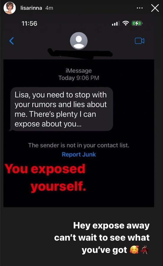 Lisa Rinna deletes Instagram story accusing Kathy Hilton of paying