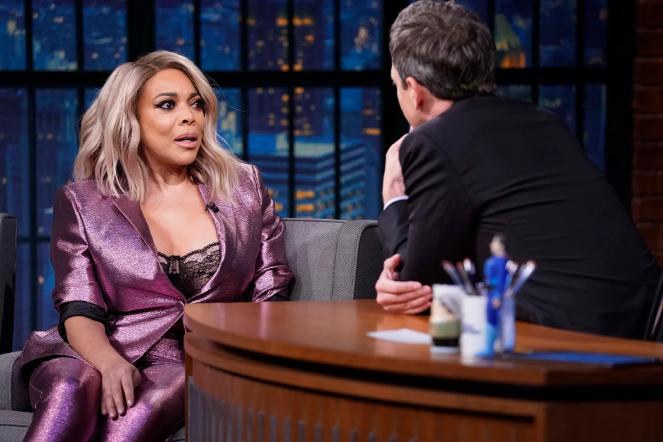 Wendy Williams puts on a VERY cheeky display in a stuffed animal