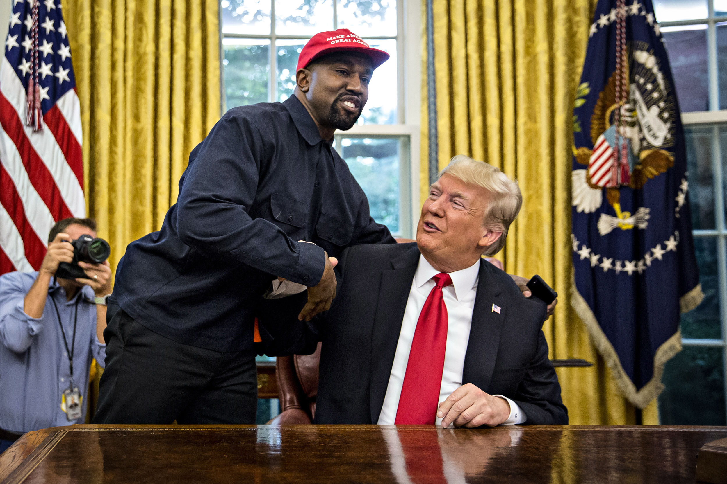 Kanye West Accuses Donald Trump of Insulting His Ex Kim Kardashian