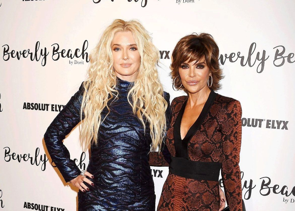 Lisa Rinna talks about Erika Jayne's drama on Instagram