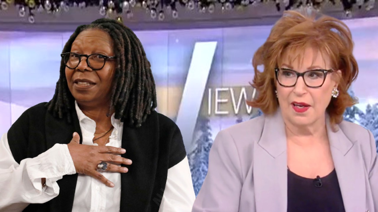 Joy Behar's bra mishap interrupts The View, Whoopi Goldberg says