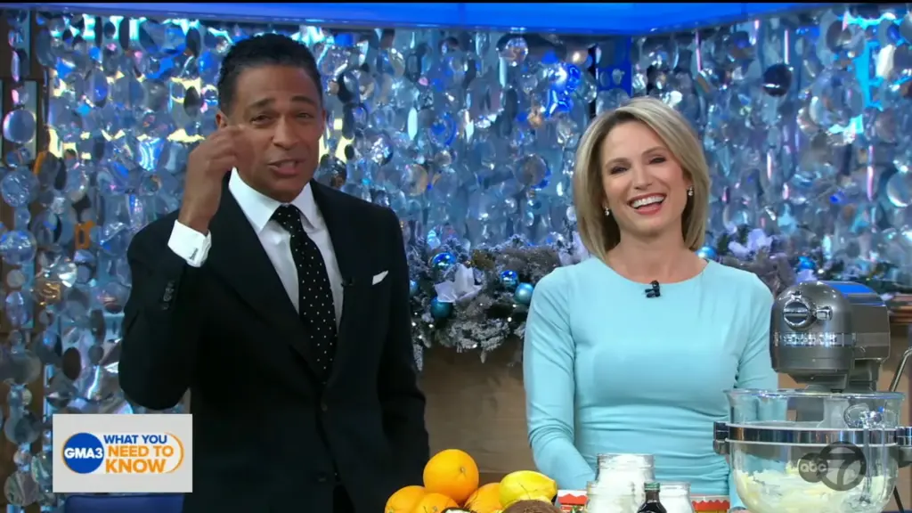 No Shame…Amy Robach and T.J. Holmes Arrive At ‘GMA’ Together As A Proud Couple
