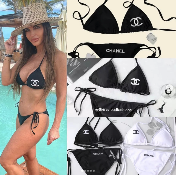 Teresa Giudice Accused of Wearing Knockoff Chanel Bikini