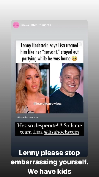 Lisa Hochstein vows to spill on split from 'boob god' husband Lenny