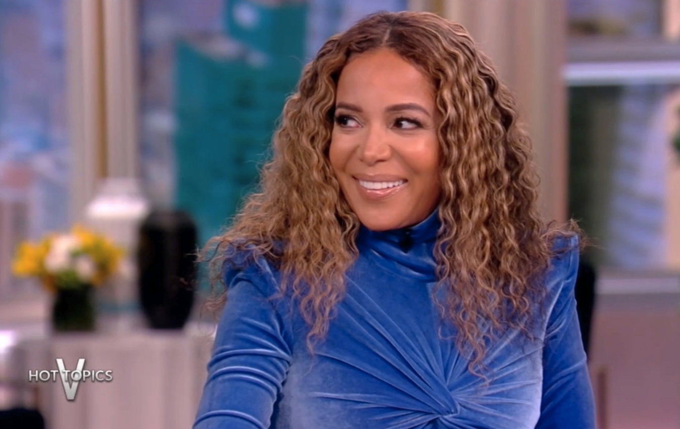 The View’s Sunny Hostin Flirts with Guest on Live TV