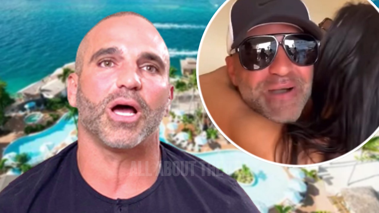 Joe Gorga Gets Frisky With Mystery Female In The Bahamas