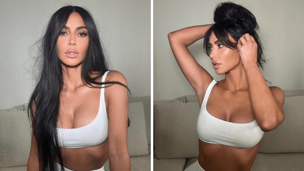 Social Media Brutally Mocks Kim Kardashian's 'Diaper BBL' at Lakers Game