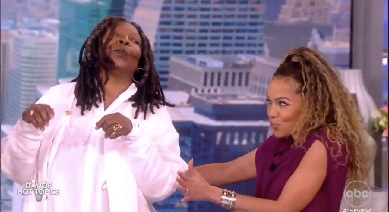 Whoopi Goldberg’s Surprise Lap Dance for Sunny Hostin Leaves Her Speechless