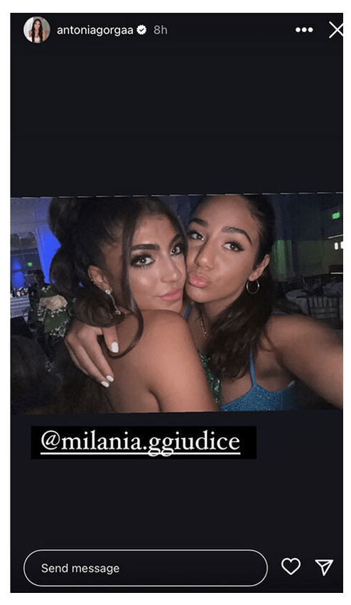 Milania Giudice and Antonia Gorga