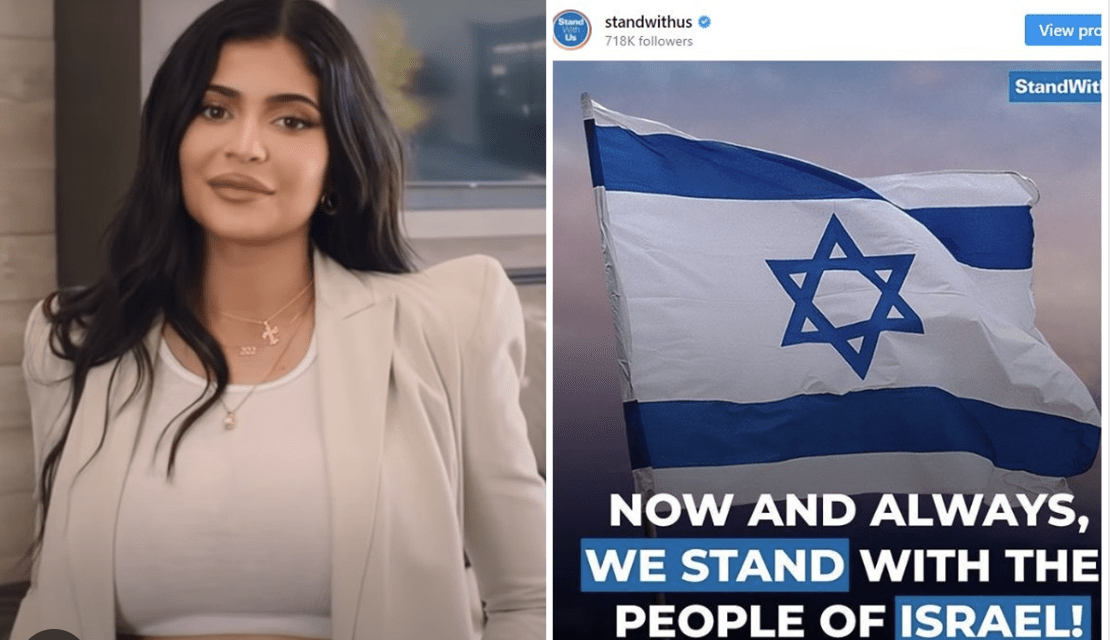 Kylie Jenner Bullied Into Deleting Pro-Israel Post and Loses 230K Followers