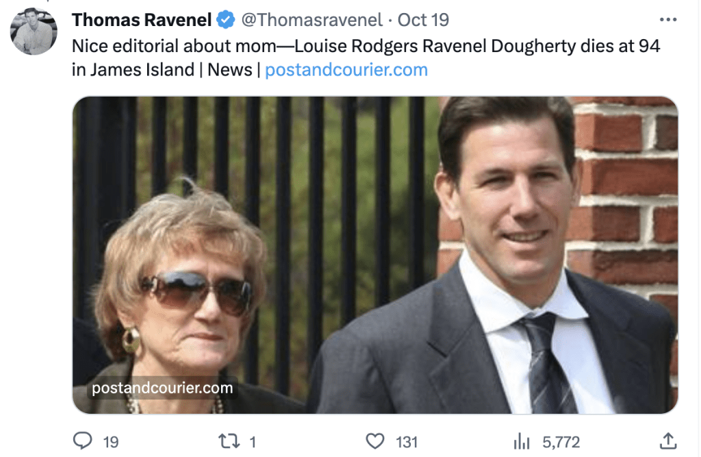 Thomas Ravenel's