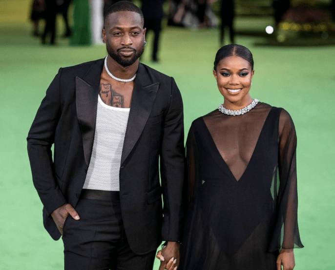 Dwyane Wade and Gabrielle Union