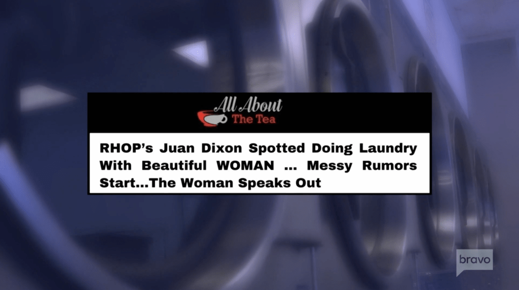 RHOP's Juan Dixon Spotted Doing Laundry With Beautiful WOMAN