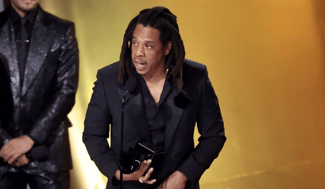 Jay Z Uses His Grammy Acceptance Speech to Whack the Recording Academy for NEVER Giving Beyoncé Album of the Year!