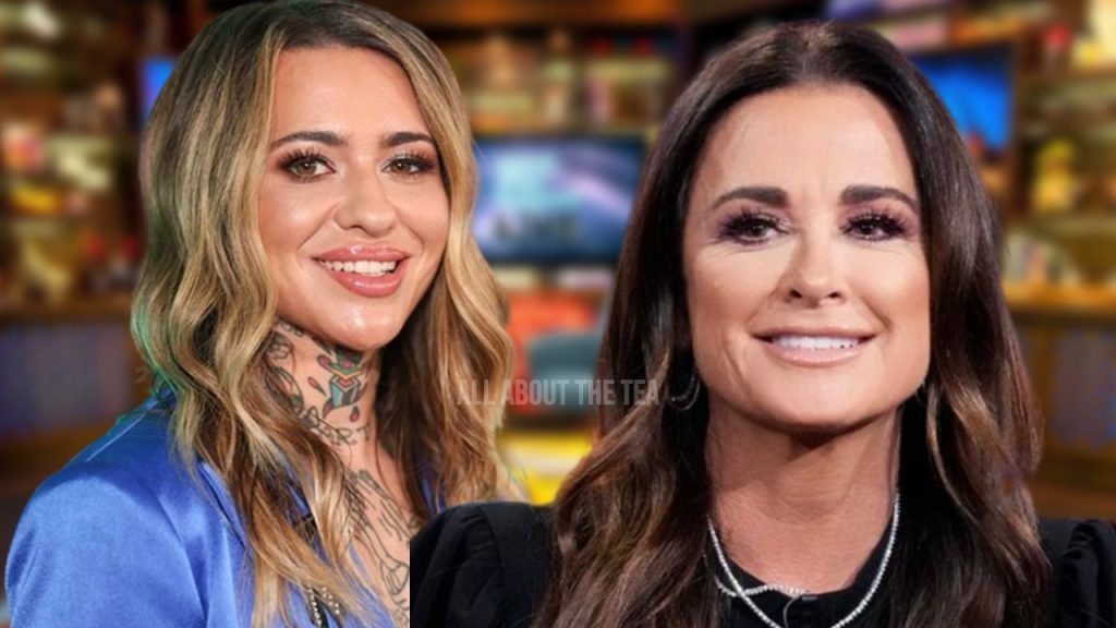 Morgan Wade Spotted Rubbing on Kyle Richards' Booty and Thigh During a Red Carpet Appearance