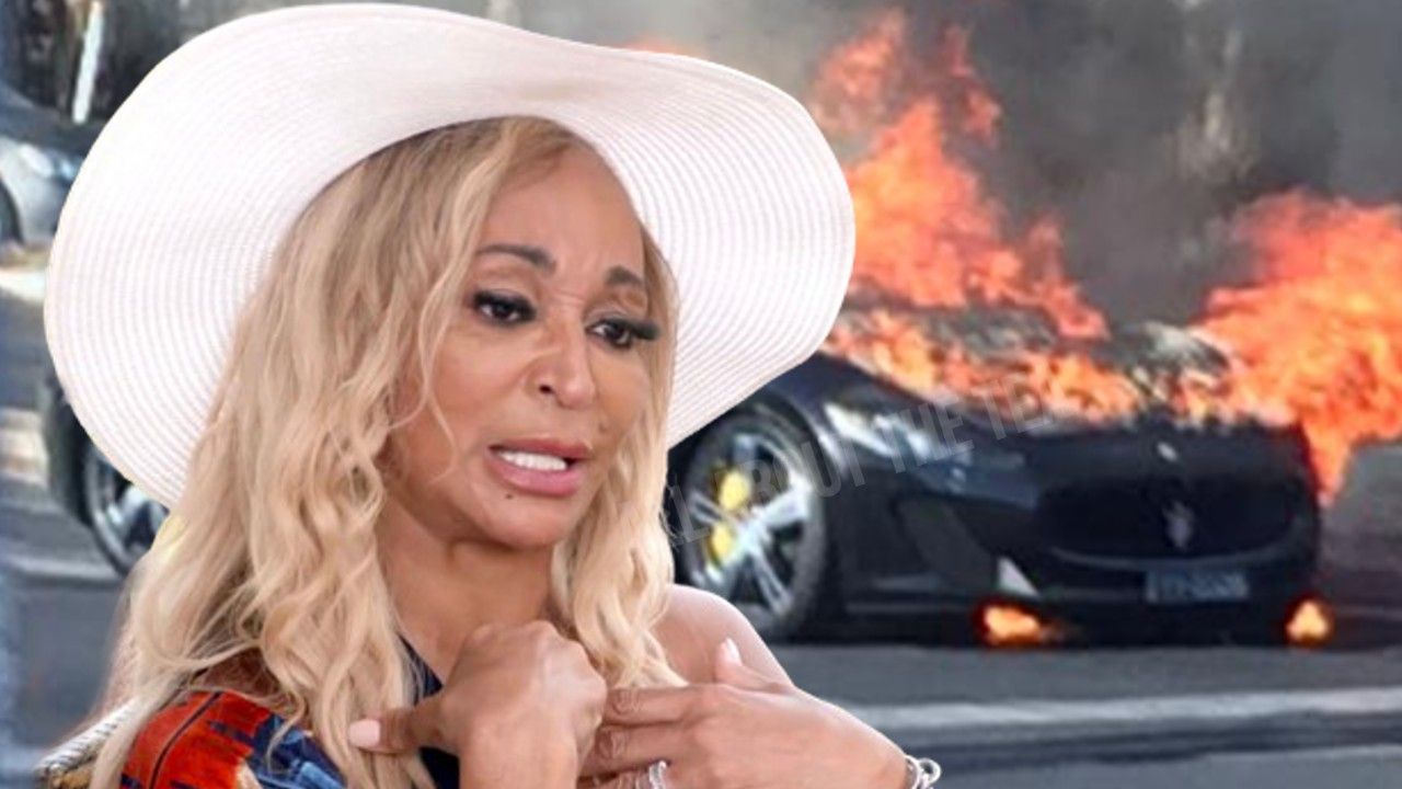 Karen Huger’s Maserati Engulfed in Flames After DUI Wreck, ‘RHOP’ Star Rescued by Firefighters!