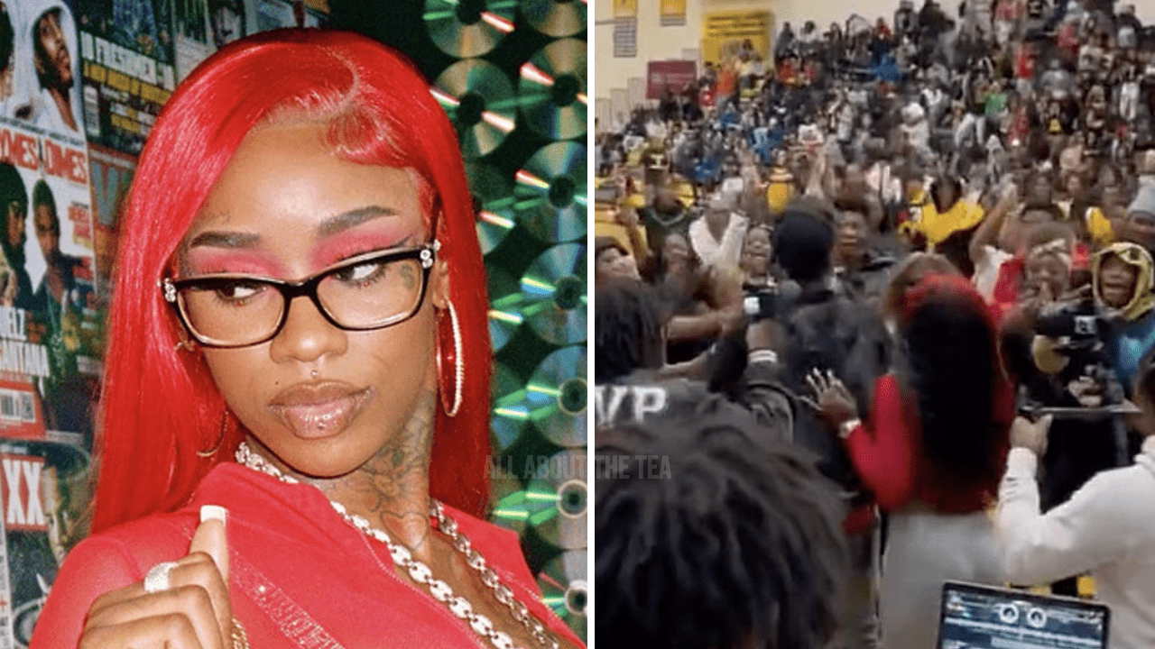 Sexyy Red Kicked Out of High School Performance For Smelling Like Weed