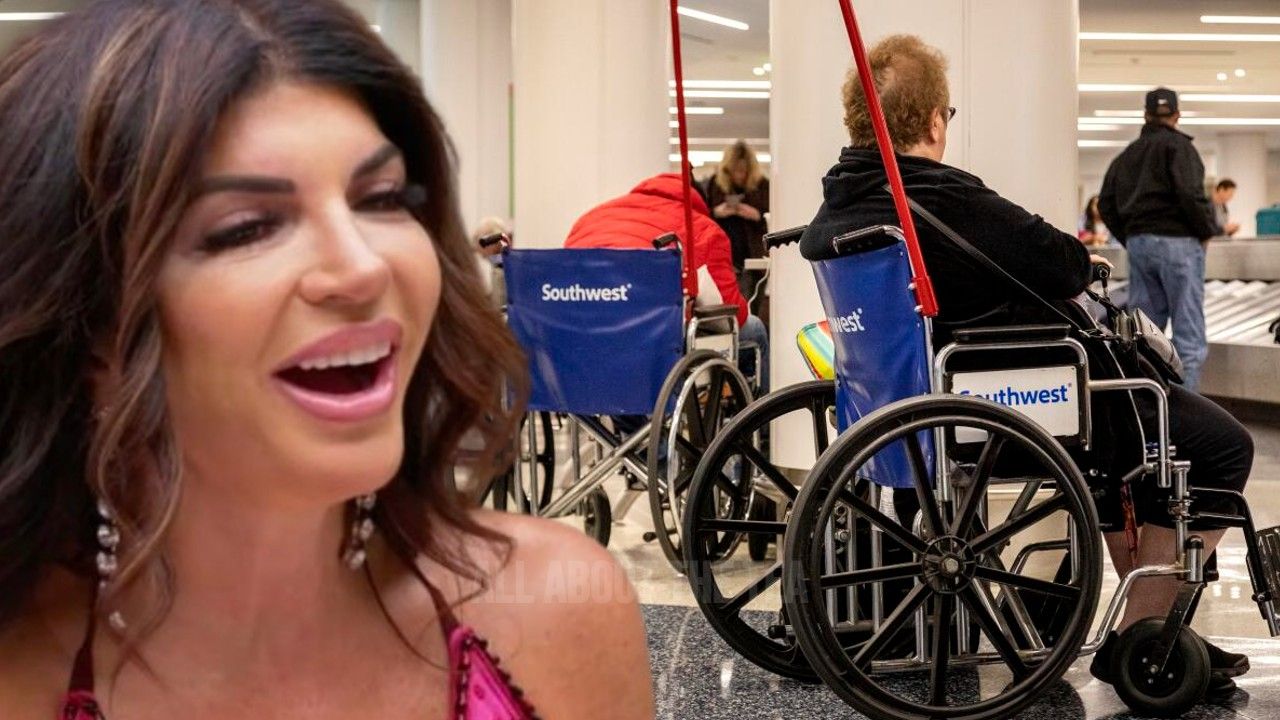 Teresa Giudice Sparks Outrage For Jumping In Front of Handicapped Passengers To Board Her Plane!