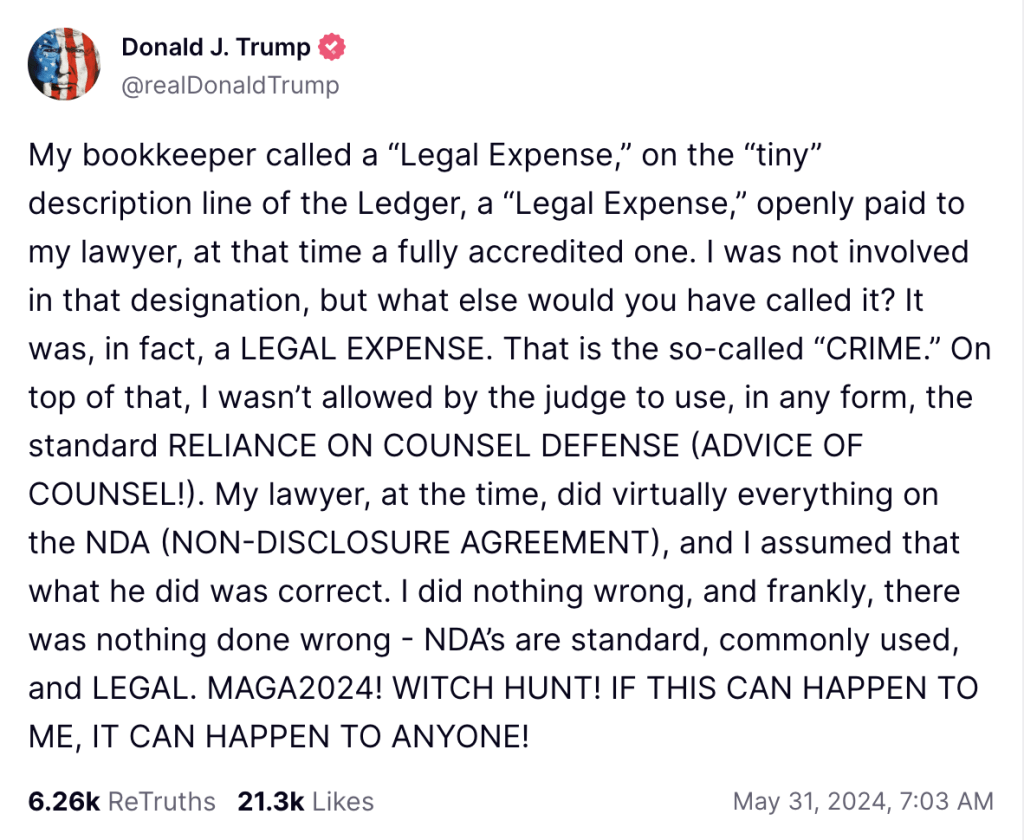 Donald Trump Issues Warning Amid Conviction 'It Can Happen To Anyone!'